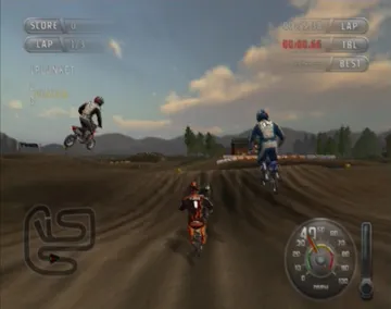 MX vs. ATV Untamed screen shot game playing